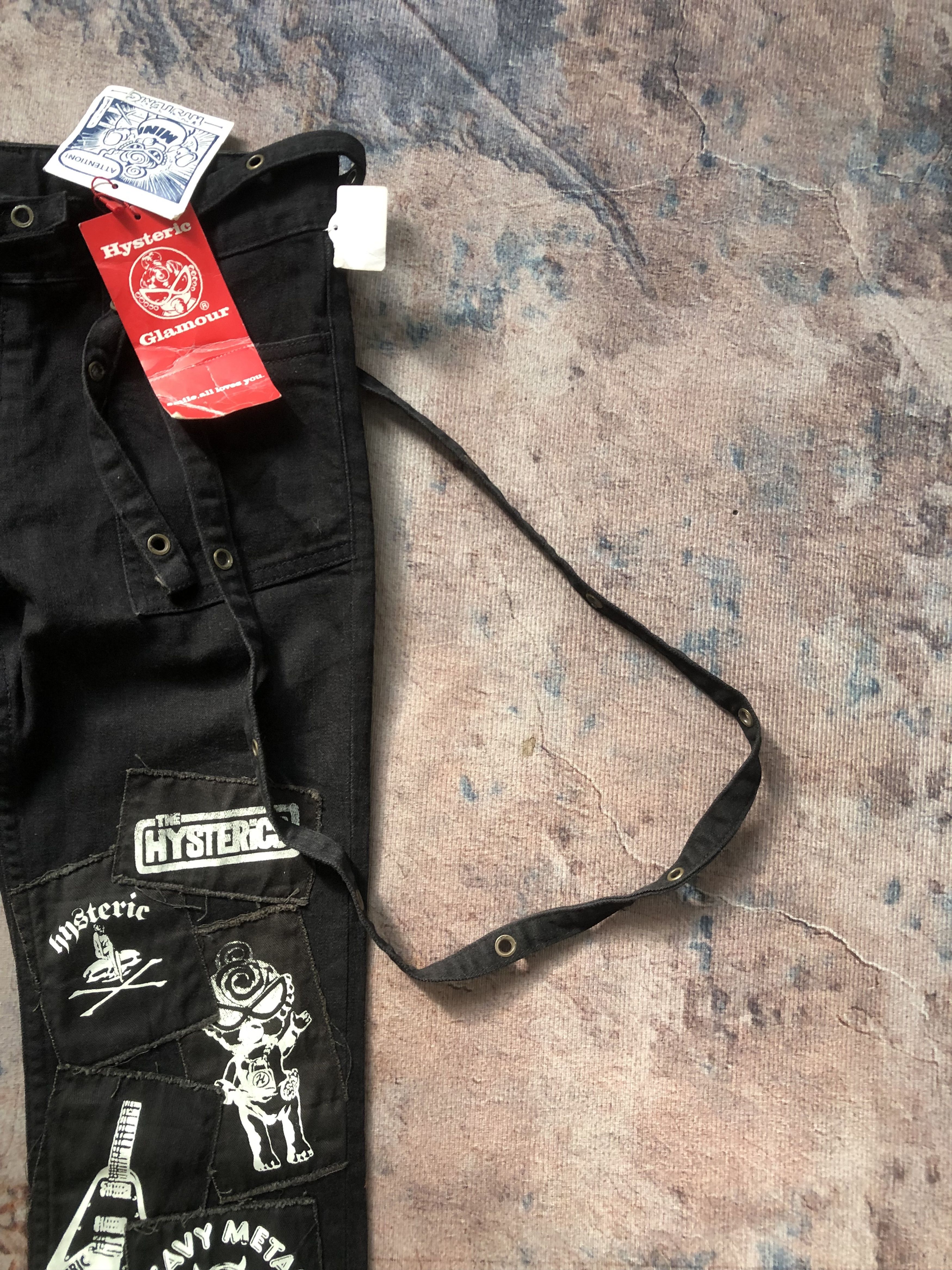 Hysteric Glamour Hysteric Glamour Distressted Patch Jeans Size US 26 / EU 42 - 3 Thumbnail