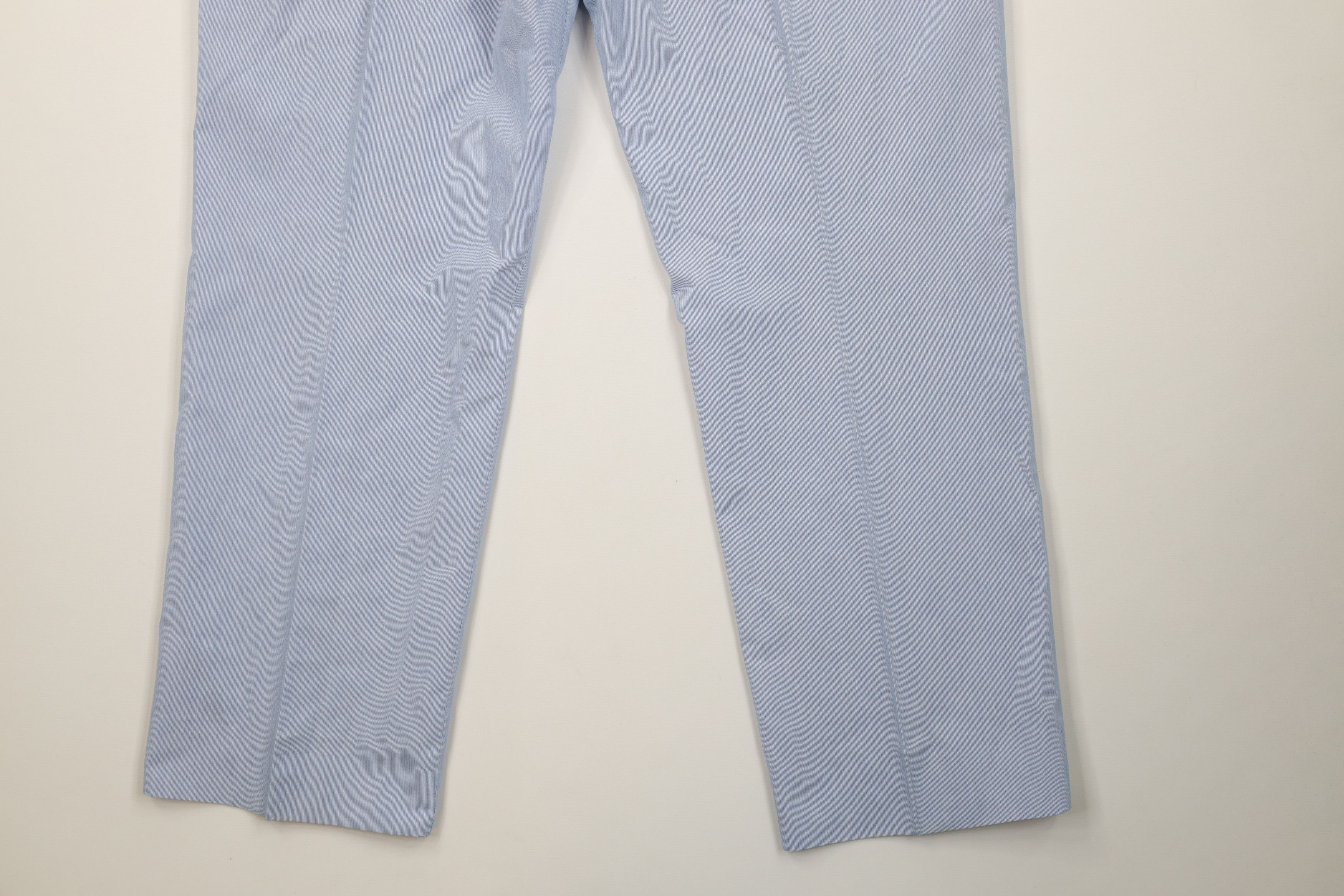 Vintage Vintage 70s Streetwear Striped Bell Bottoms Pants USA Blue Size US 40 / EU 56 - 12 Thumbnail