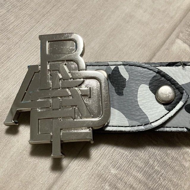 Bape BAPE CAMO Leather Belt a bathing ape NIGO Size ONE SIZE - 3 Thumbnail