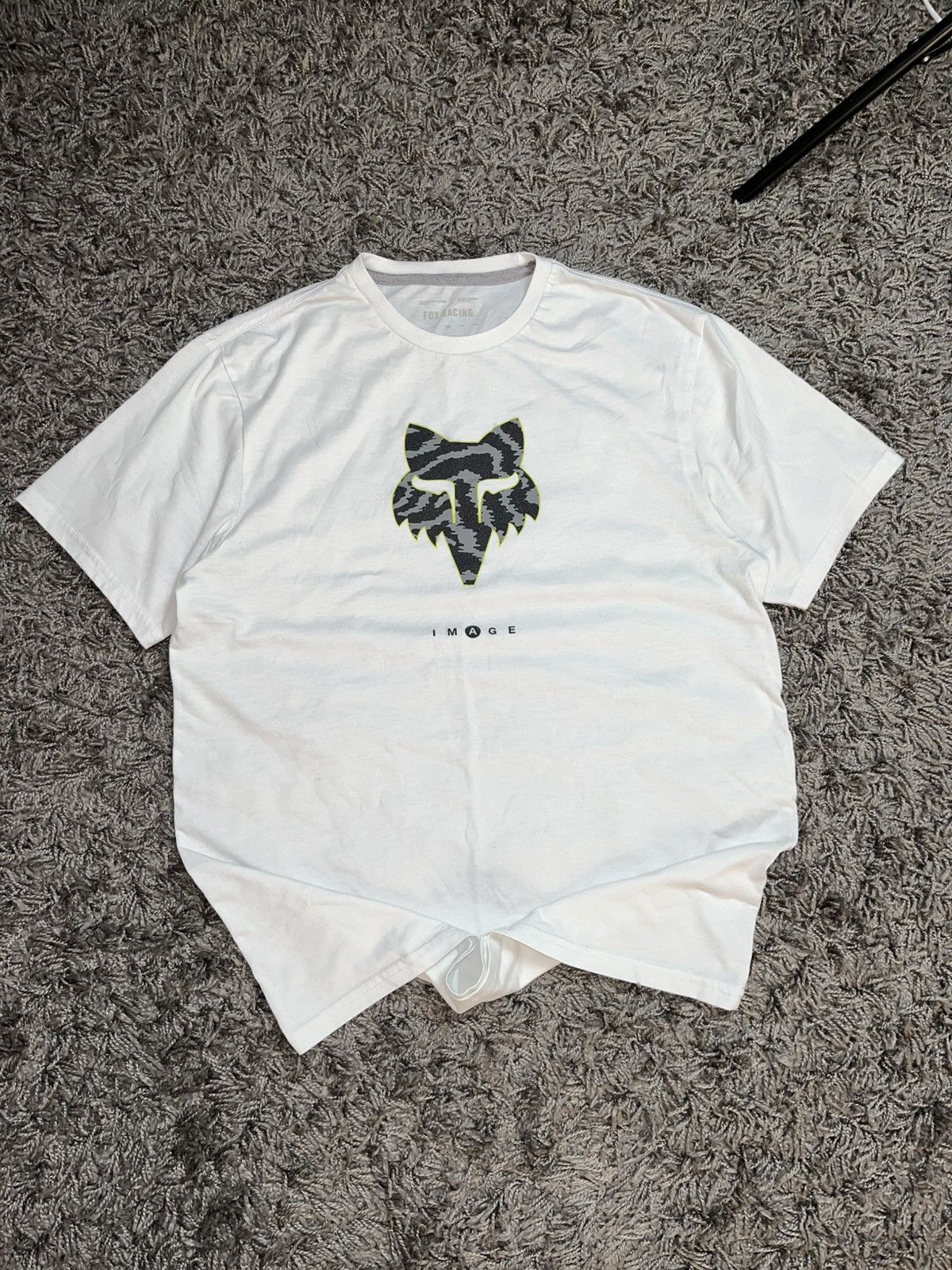 Fox Racing Fox Racing Nuklr SS Tech Tee – Optic White / Camo Logo Size US L / EU 52-54 / 3 - 2 Thumbnail