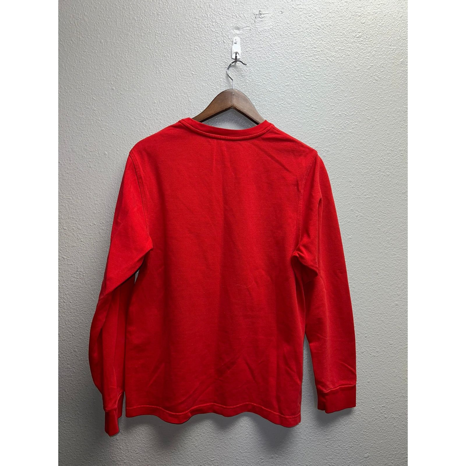 Apple Apple Shirt Long Sleeve Logo Company Red Tee Cotton Medium Size US M / EU 48-50 / 2 - 7 Thumbnail