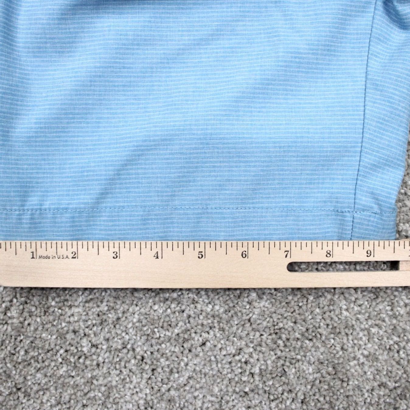 TravisMathew Travis Mathew Kona Blue Shorts Mens 30 Polyester Spandex 11" Inseam Knit Chino Sport Golf Casual Workwear Size US 30 / EU 46 - 5 Thumbnail