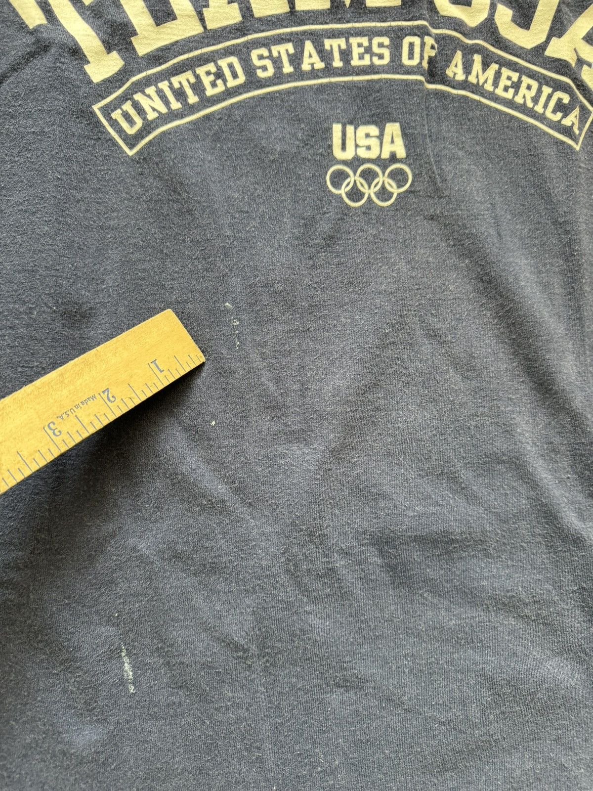 USA Olympics Olympic Tee - TEAM USA Official Arch Logo Dark Blue (Large) Size US L / EU 52-54 / 3 - 10 Thumbnail