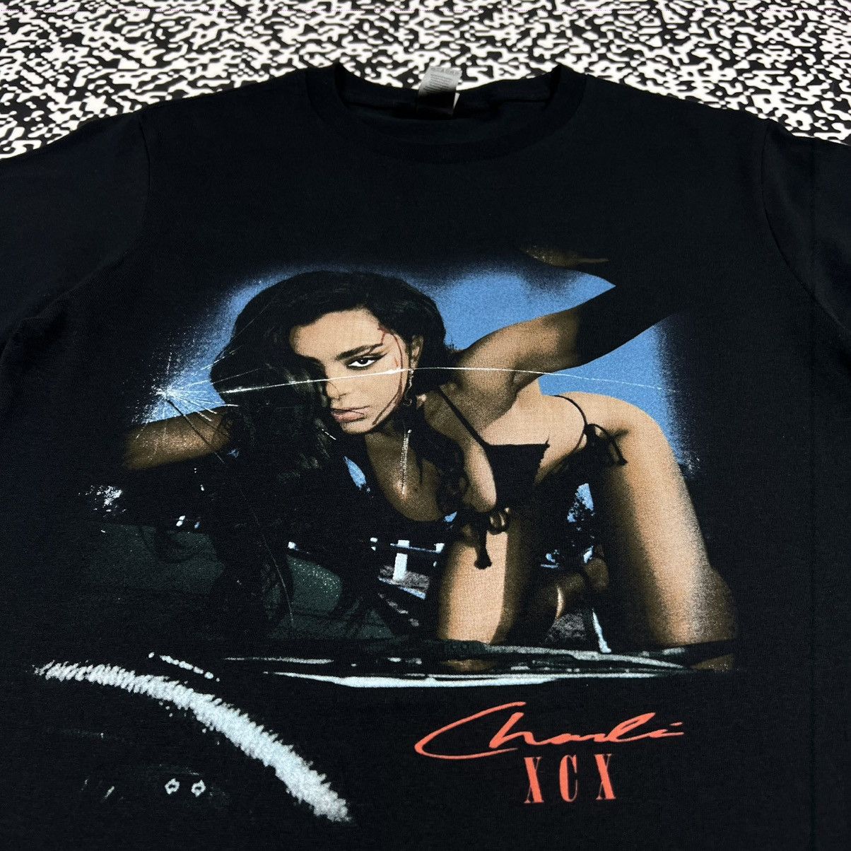 Band Tees Vintage Y2K Charlie XCX Band Tee Crash Sex Porn Style Girl Size US S / EU 44-46 / 1 - 7 Thumbnail