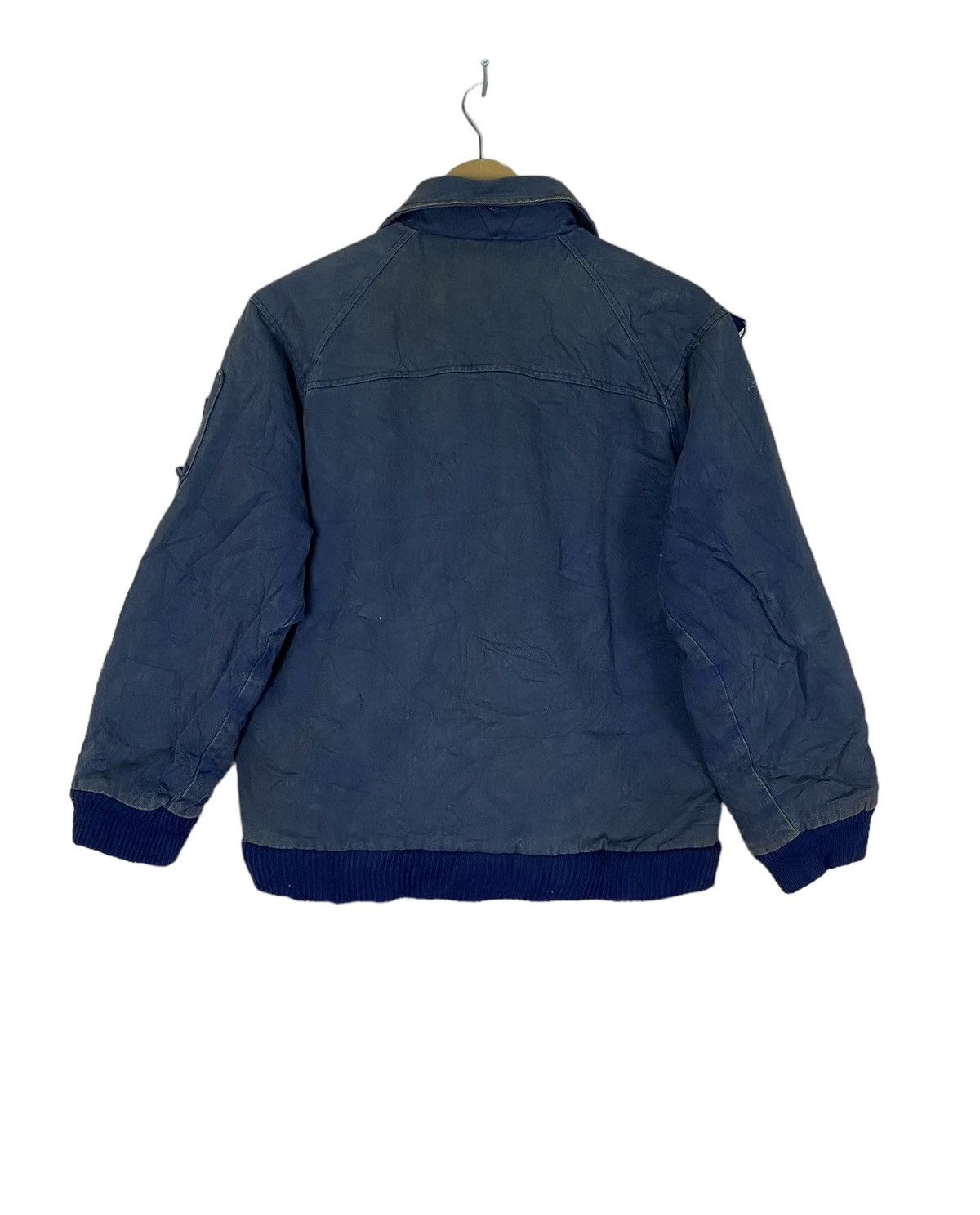 Japanese Brand × Vintage Vintage 90s Spurtion Inner Sherpa Bomber Jacket Size US L / EU 52-54 / 3 - 11 Thumbnail