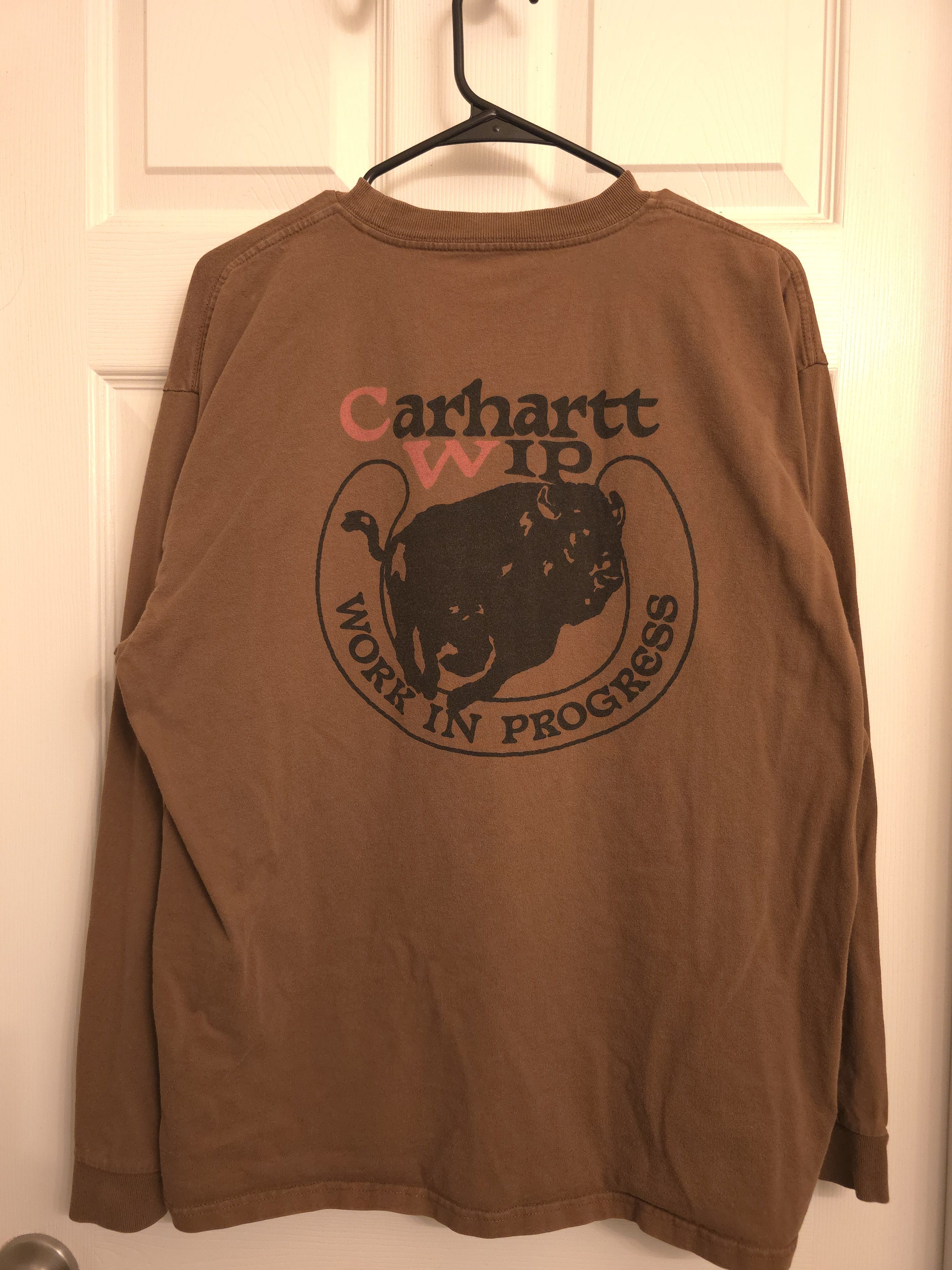 Carhartt Wip L/S Buffalo Tee Size US L / EU 52-54 / 3 - 4 Thumbnail