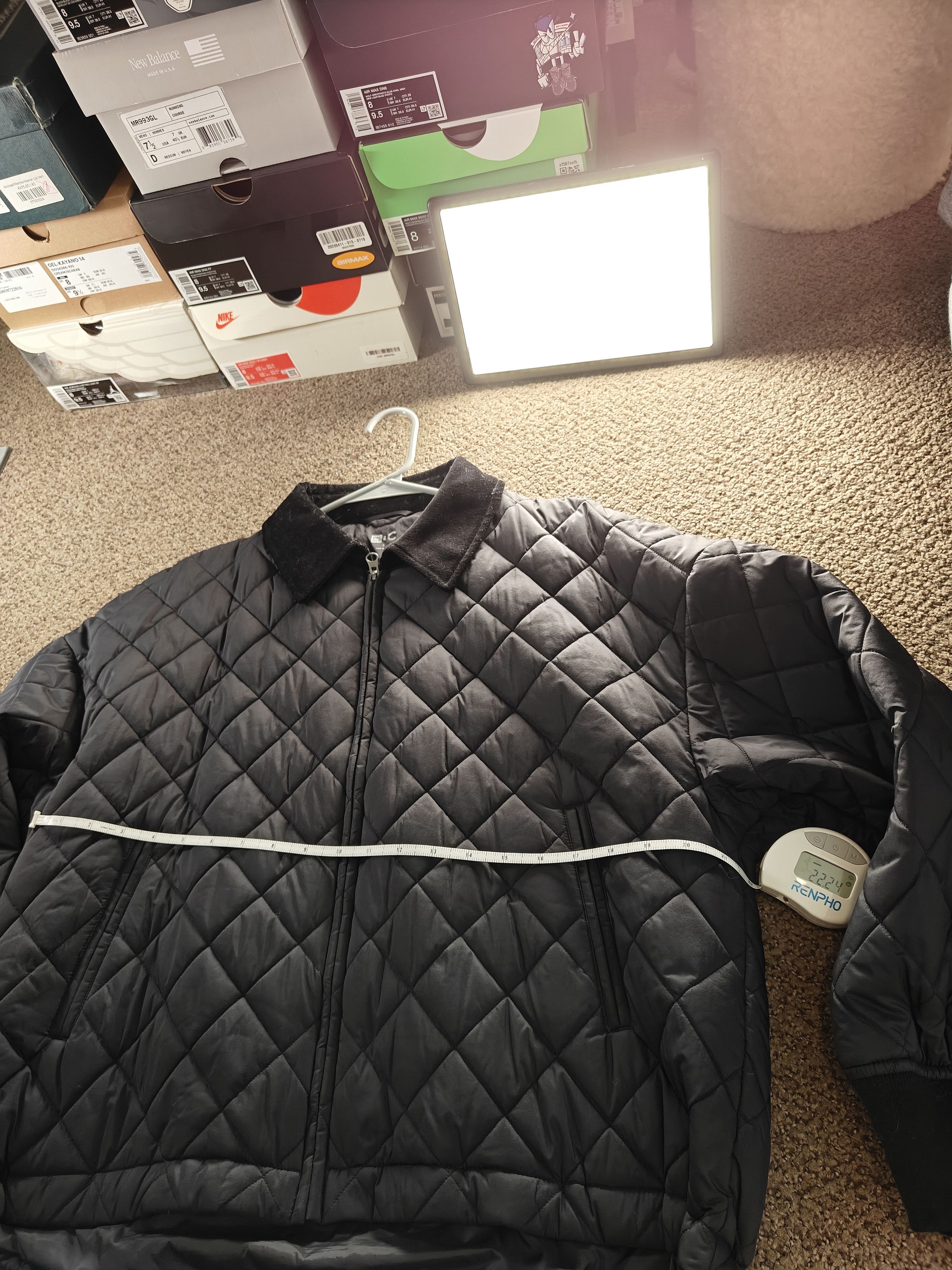Uniqlo uniqlo:c quilted bomber jacket corduroy collar - women's S Size S / US 4 / IT 40 - 8 Thumbnail