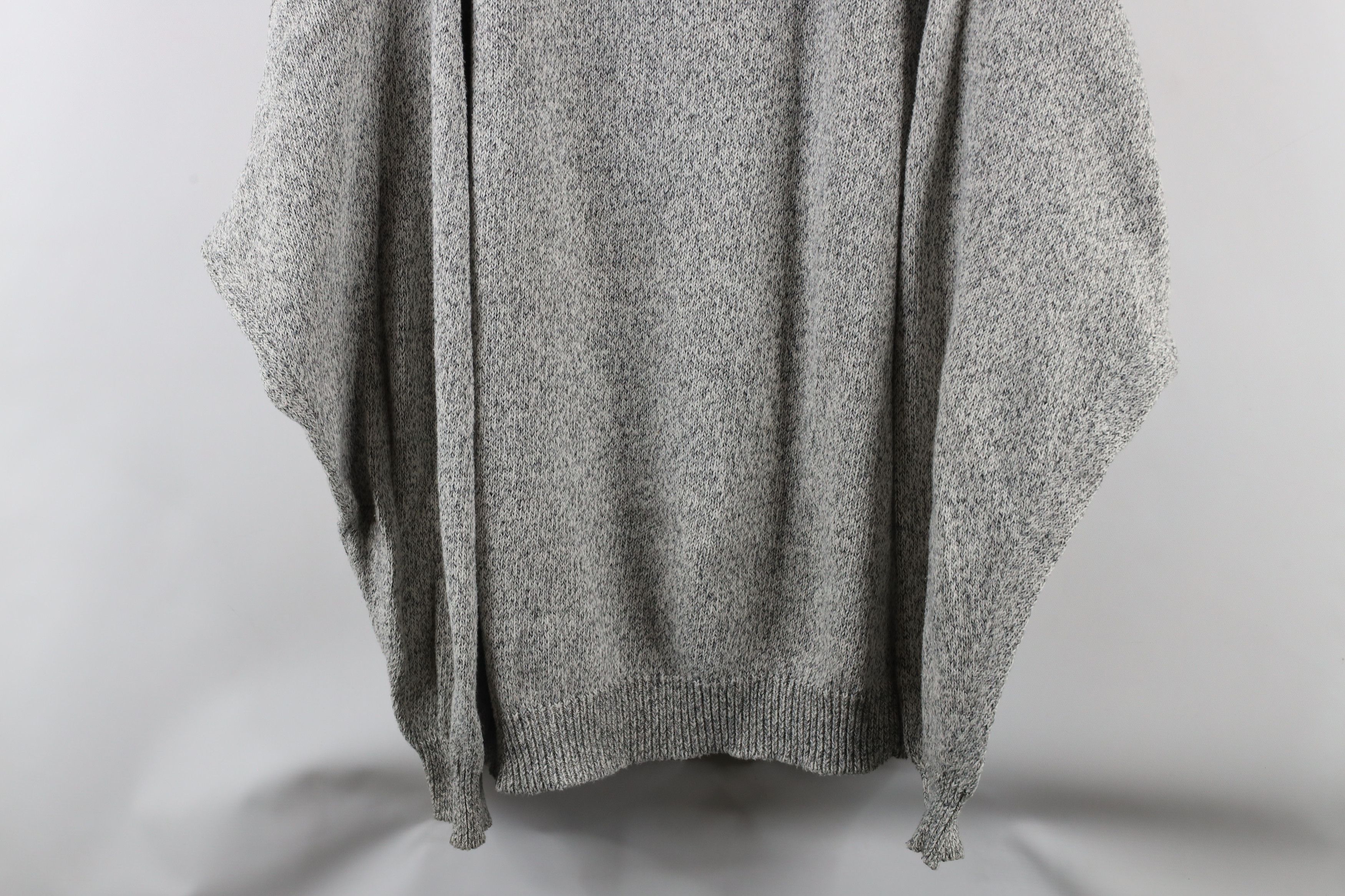 Vintage Vintage 90s Streetwear Knit Crewneck Sweater Heather Gray Size US XXL / EU 58 / 5 - 3 Thumbnail