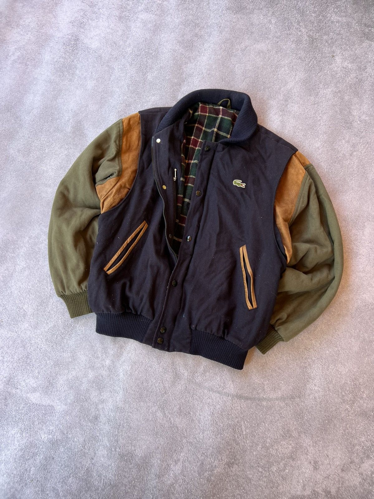 Lacoste Lacoste Vintage Bomber Jacket BALENCI RICK OWENS RAF SIMONS Size US M / EU 48-50 / 2 - 2 Thumbnail