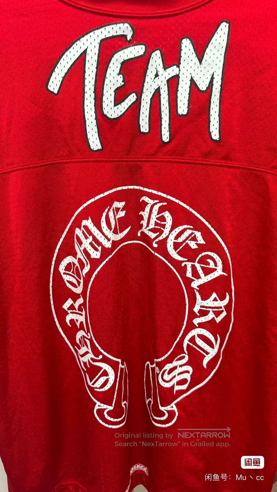 Chrome Hearts chrome hearts red ice tennis shirt size L. Size US L / EU 52-54 / 3 - 4 Thumbnail