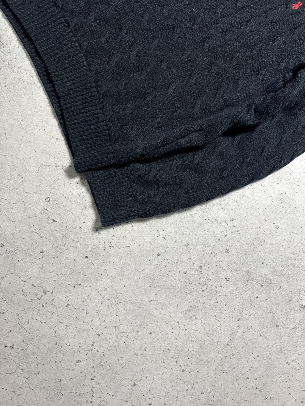 Polo Ralph Lauren Polo Ralph Lauren Black Knitted Sweater Size XL Size US XL / EU 56 / 4 - 3 Thumbnail