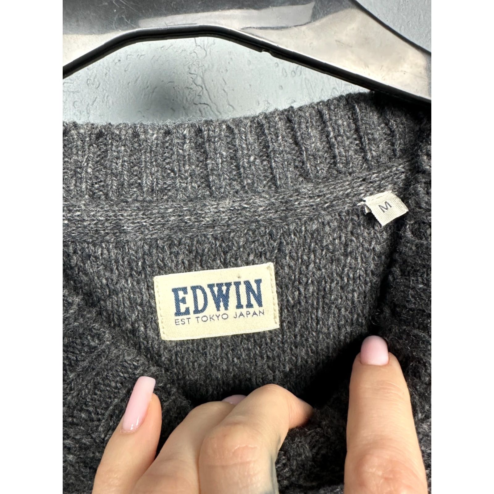 Edwin Edwin Mens Docker Stripe Wool Knit Sweater Shirt M Multicolor Knit Pullover Size US M / EU 48-50 / 2 - 3 Thumbnail