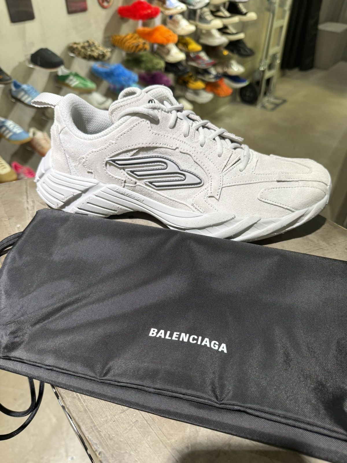 Balenciaga Balenciaga Monday Shoe Light Grey Size US 11 / EU 44 - 15 Thumbnail