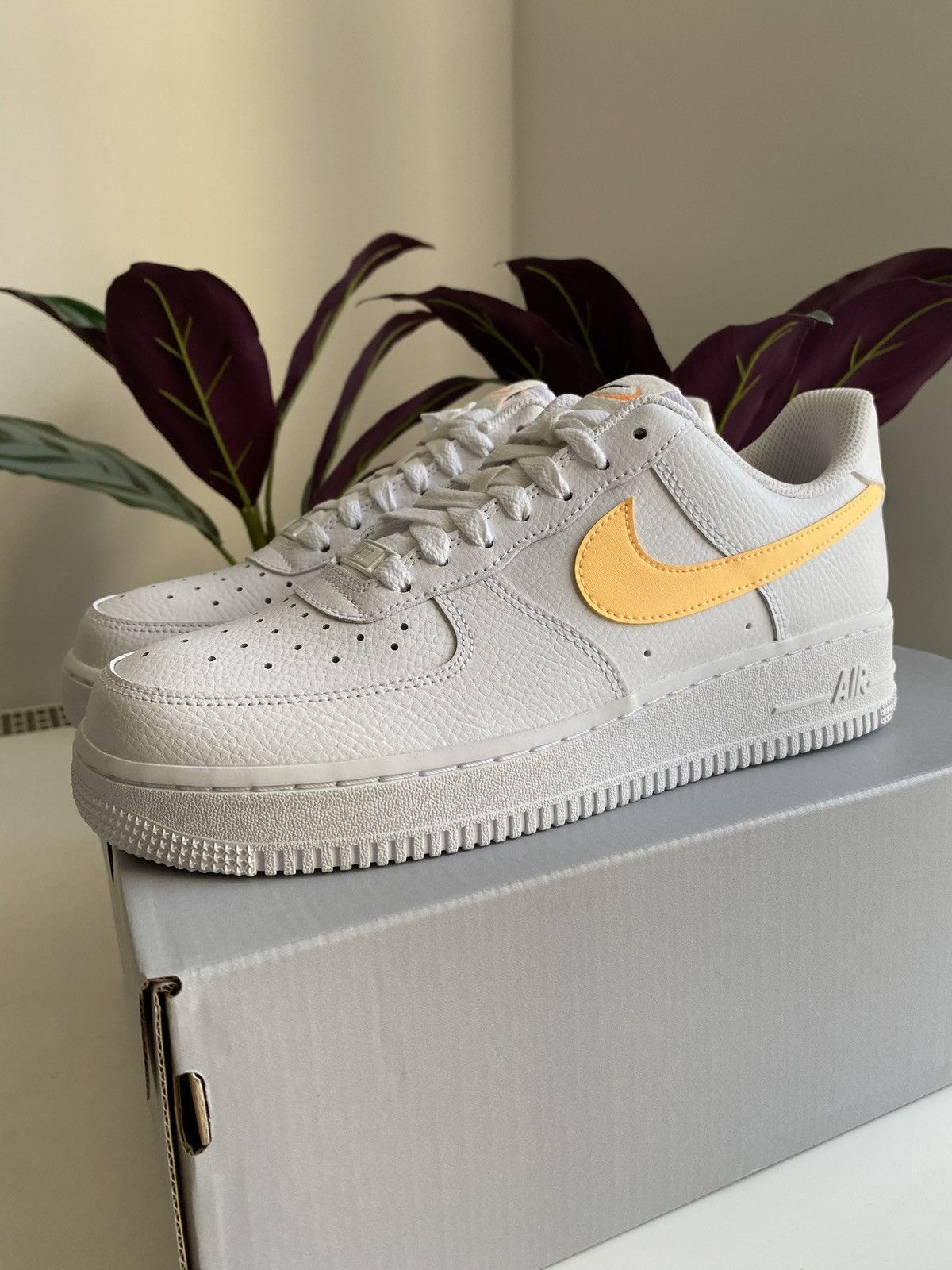 image of Wmns Nike Air Force 1 '07 Shoes in White, Women's (Size 8.5)