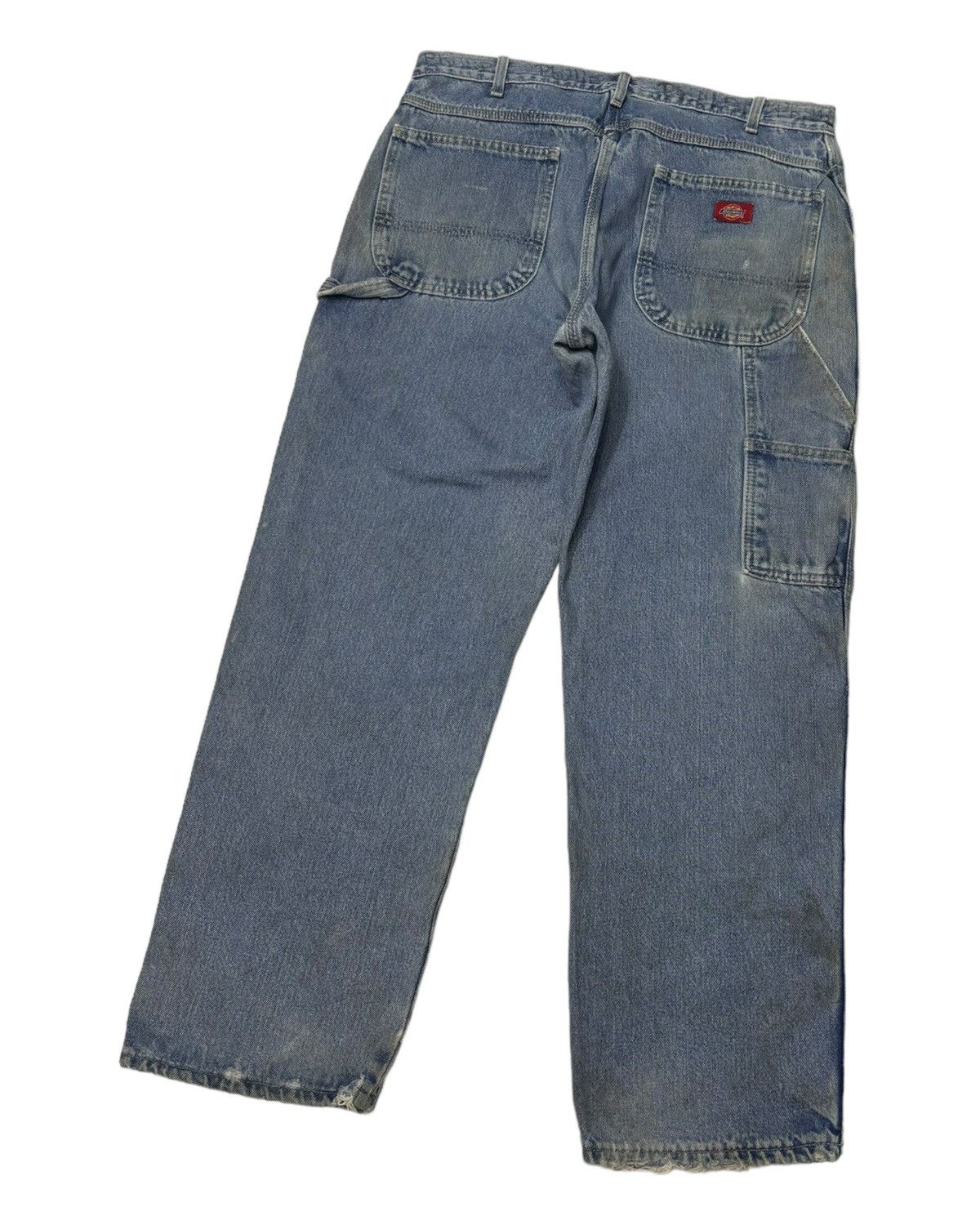 Dickies DICKIES BAGGY CARPENTER DENIM JEANS Size US 34 / EU 50 - 5 Thumbnail