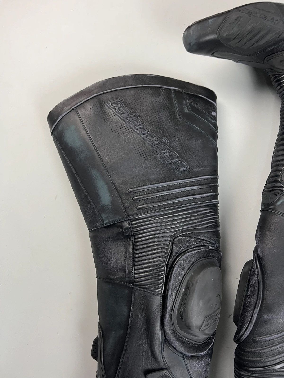Balenciaga BALENCIAGA OVERKNEE HIGH MOTO RACING BOOTS SZ:43 Size US 9.5 / EU 42-43 - 8 Thumbnail