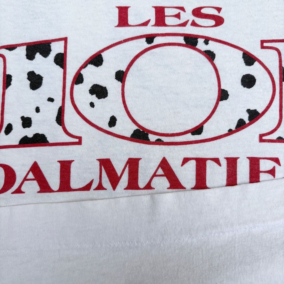 Disney × Vintage 101 Dalmatians 1996 90s Vintage Disney Movie Promo T-Shirt Size US L / EU 52-54 / 3 - 4 Thumbnail
