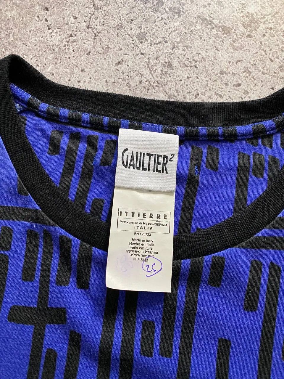 Jean Paul Gaultier × Vintage JEAN PAUL GAULTIER 2 ALL OVER PRINT TOP T SHIRT VERY RARE Size M / US 6-8 / IT 42-44 - 9 Thumbnail