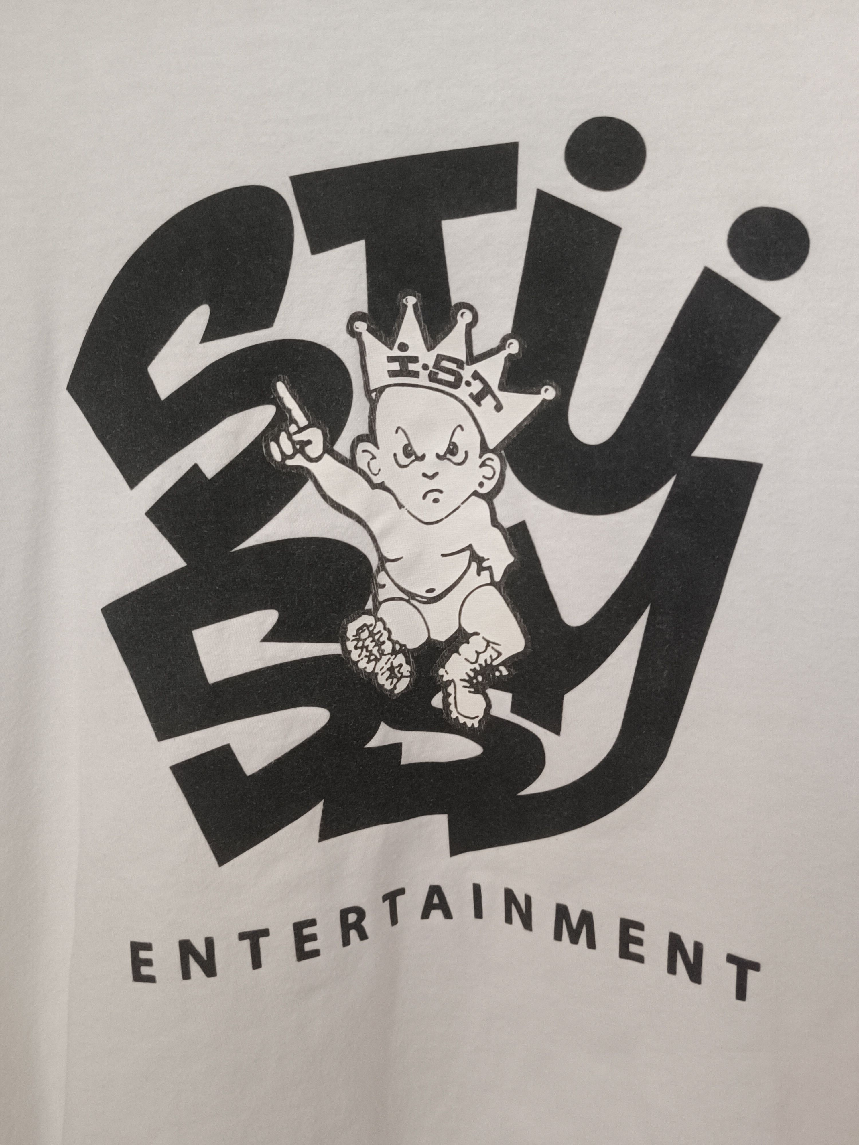 Stussy ♦️Stussy Baby Entertaiment T Shirt Size US M / EU 48-50 / 2 - 5 Thumbnail