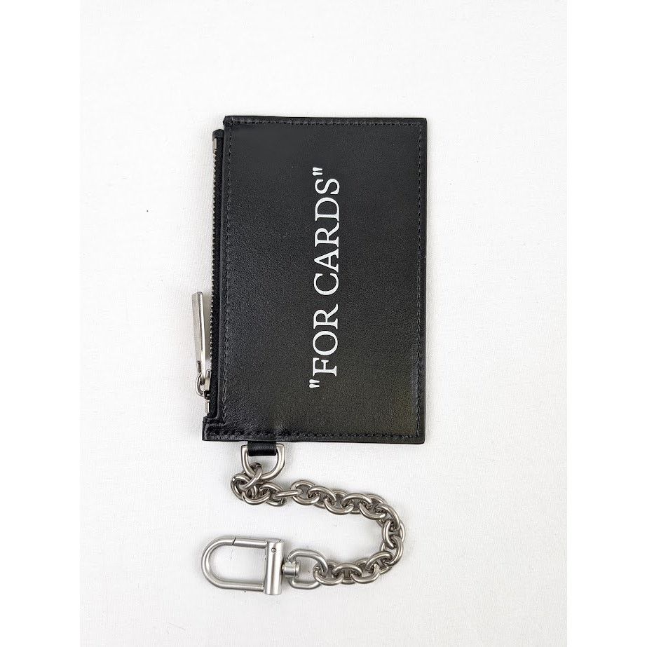 Off-White o1rshd1 Q:2 / Size: OS / Quote Bookish Key Ring Card Size ONE SIZE - 4 Thumbnail