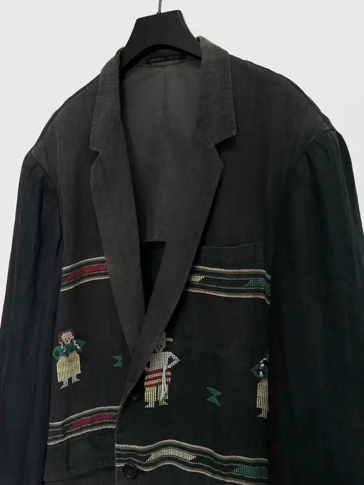 Yohji Yamamoto Yohji Yamamoto 92SS Stitches Doll Runway Jacket Size US S / EU 44-46 / 1 - 2 Thumbnail