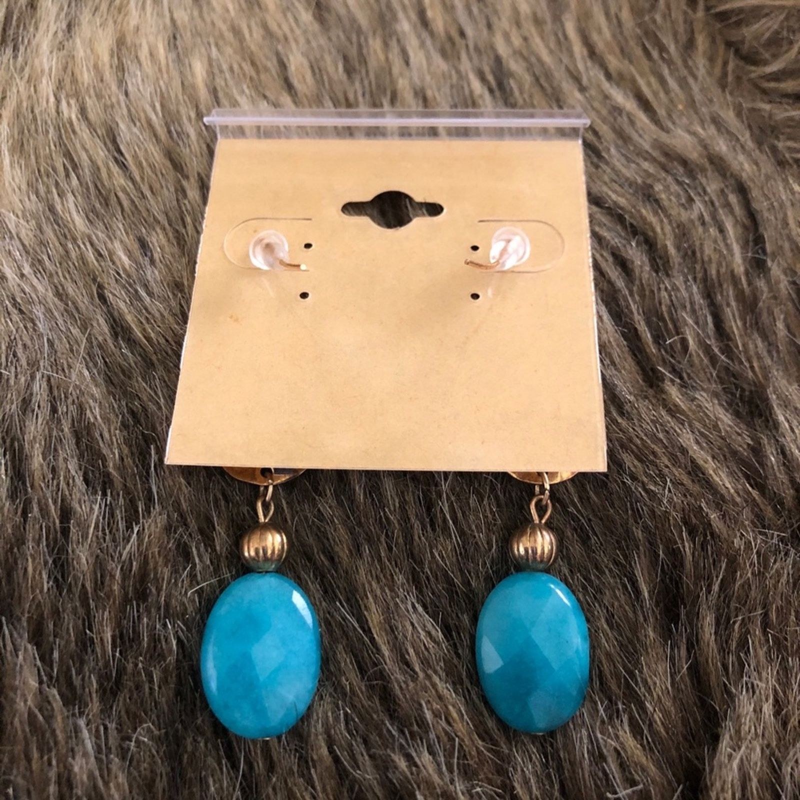 Vintage Vintage repurpose faceted glass dangle earrings Size ONE SIZE - 4 Thumbnail