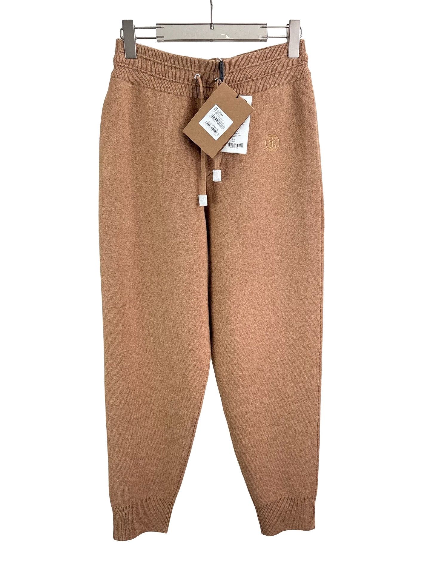Burberry Burberry Cashmere TB Logo Joggers S Size 28" / US 6 / IT 42 - 1 Thumbnail
