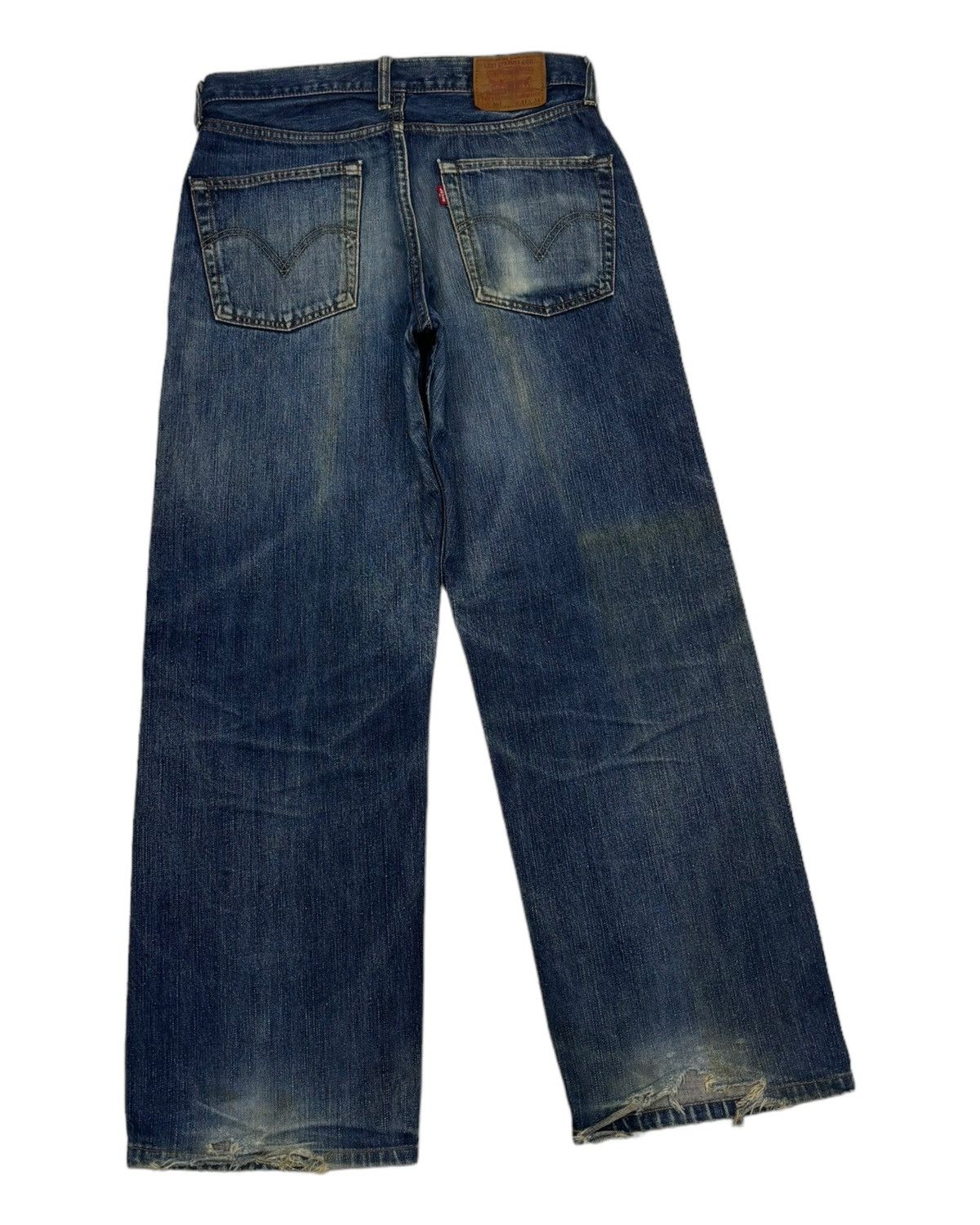 JNCO VINTAGE LEVIS 504 BAGGY DISTRESS DENIM BAGGY JEANS Size US 31 - 4 Thumbnail