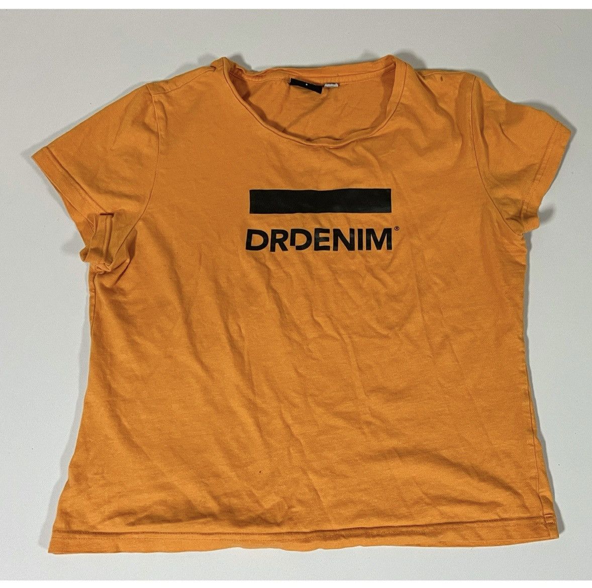 Dr. Denim Dr. Denim Orange Graphic Short Sleeve Tee T-Shirt Size S 🧡 Size US S / EU 44-46 / 1 - 1 Thumbnail