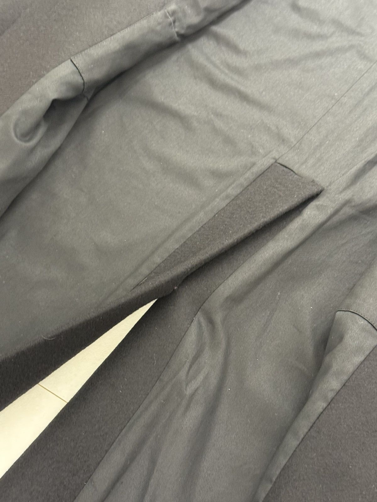 Rick Owens Rick Owens Black Concordians Virgin Wool Mac Coat Size US M / EU 48-50 / 2 - 17 Thumbnail