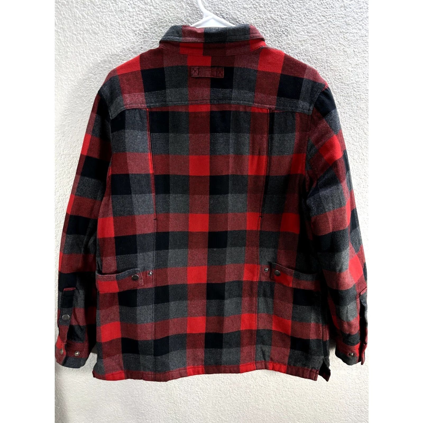 Vintage Mens Duluth Trading Red Plaid Thick Snap Button Shirt Long Sleeve Cotton Nylon M Size US M / EU 48-50 / 2 - 7 Thumbnail