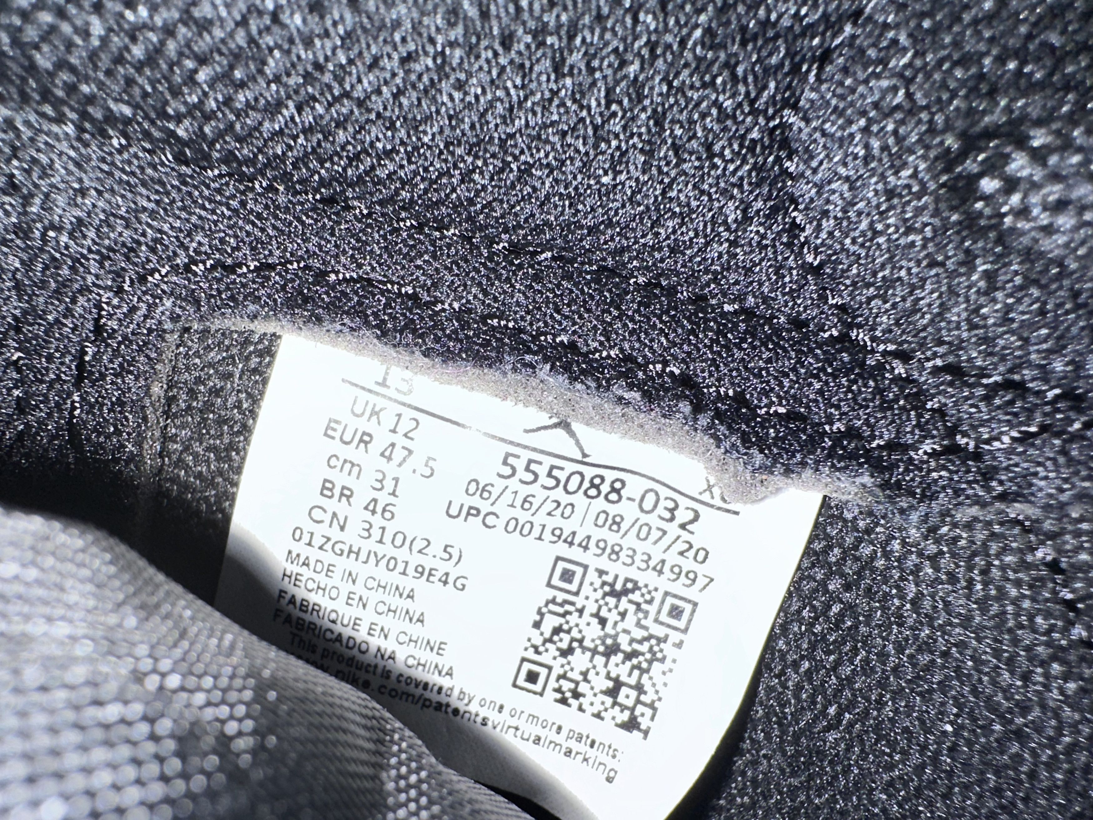 Jordan Brand Jordan 1 Black Metallic Size US 13 / EU 46 - 8 Thumbnail