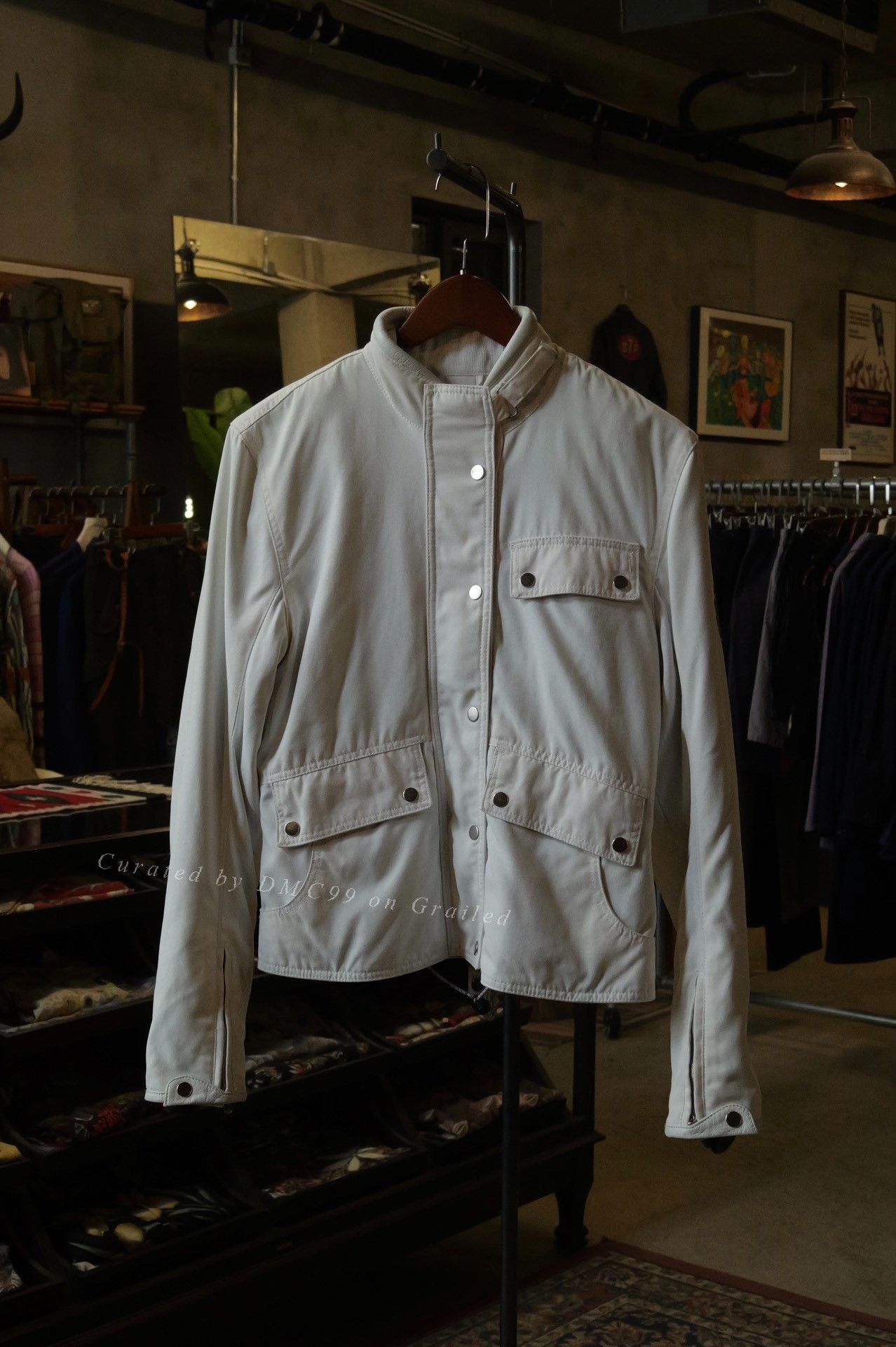 Belstaff Belstaff White Cycling Short Jacket Size US S / EU 44-46 / 1 - 1 Thumbnail