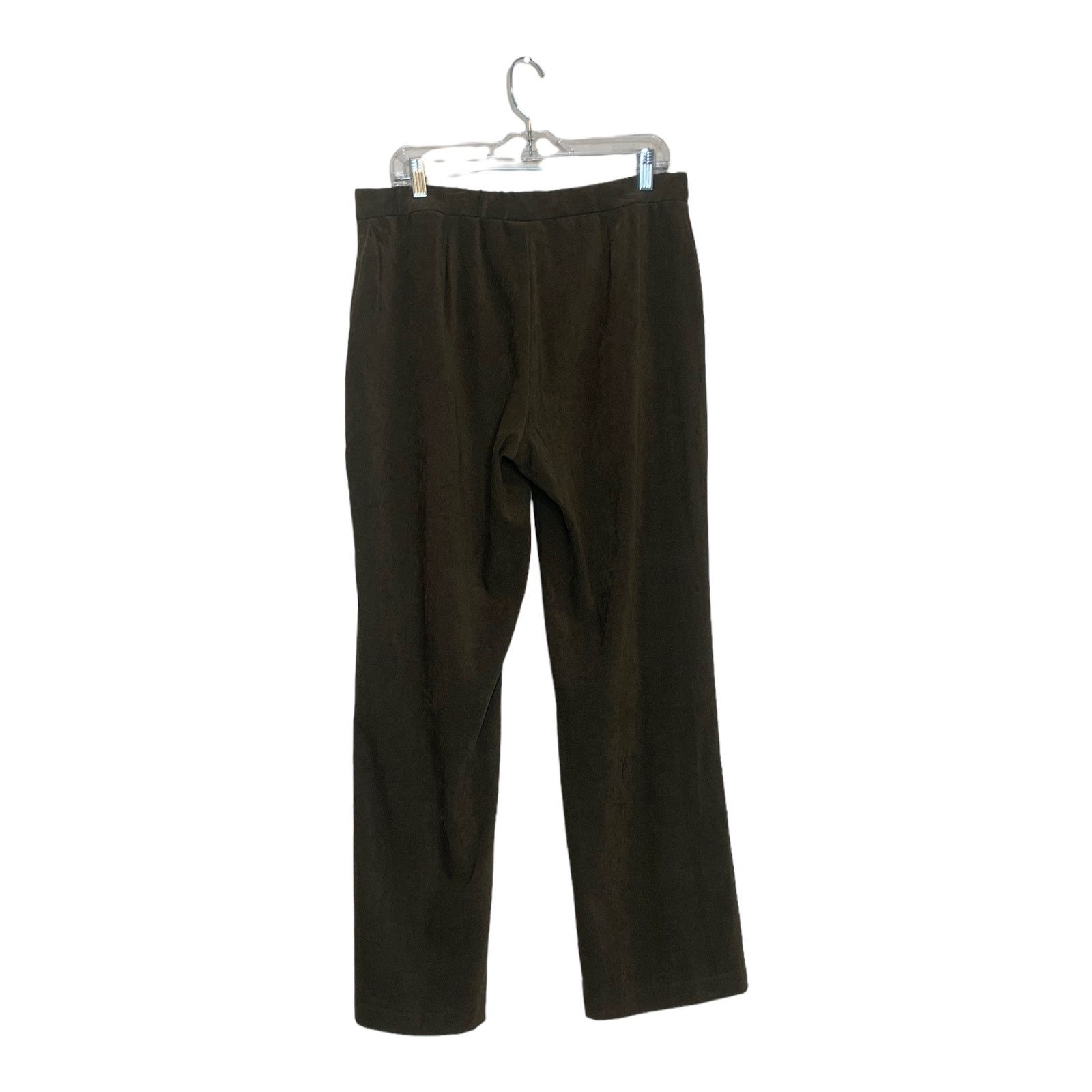 Coldwater Creek Coldwater Creek brown straight legs office pants size 14 Size 36" / US 14 / IT 50 - 2 Thumbnail