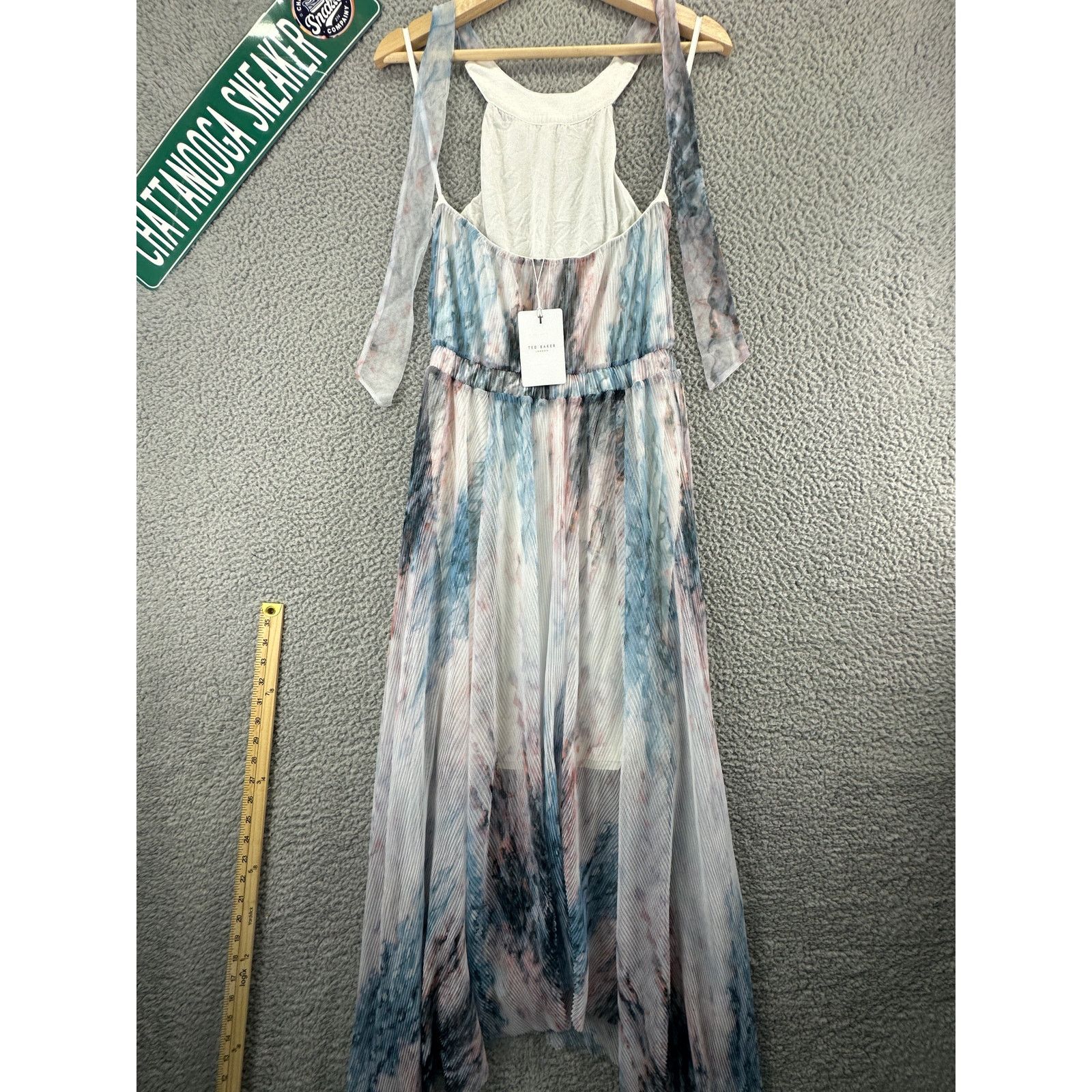 Ted Baker Ted Baker London Halter Neck Dress Pleated Skirt Womens 1 Size XS / US 0-2 / IT 36-38 - 7 Thumbnail
