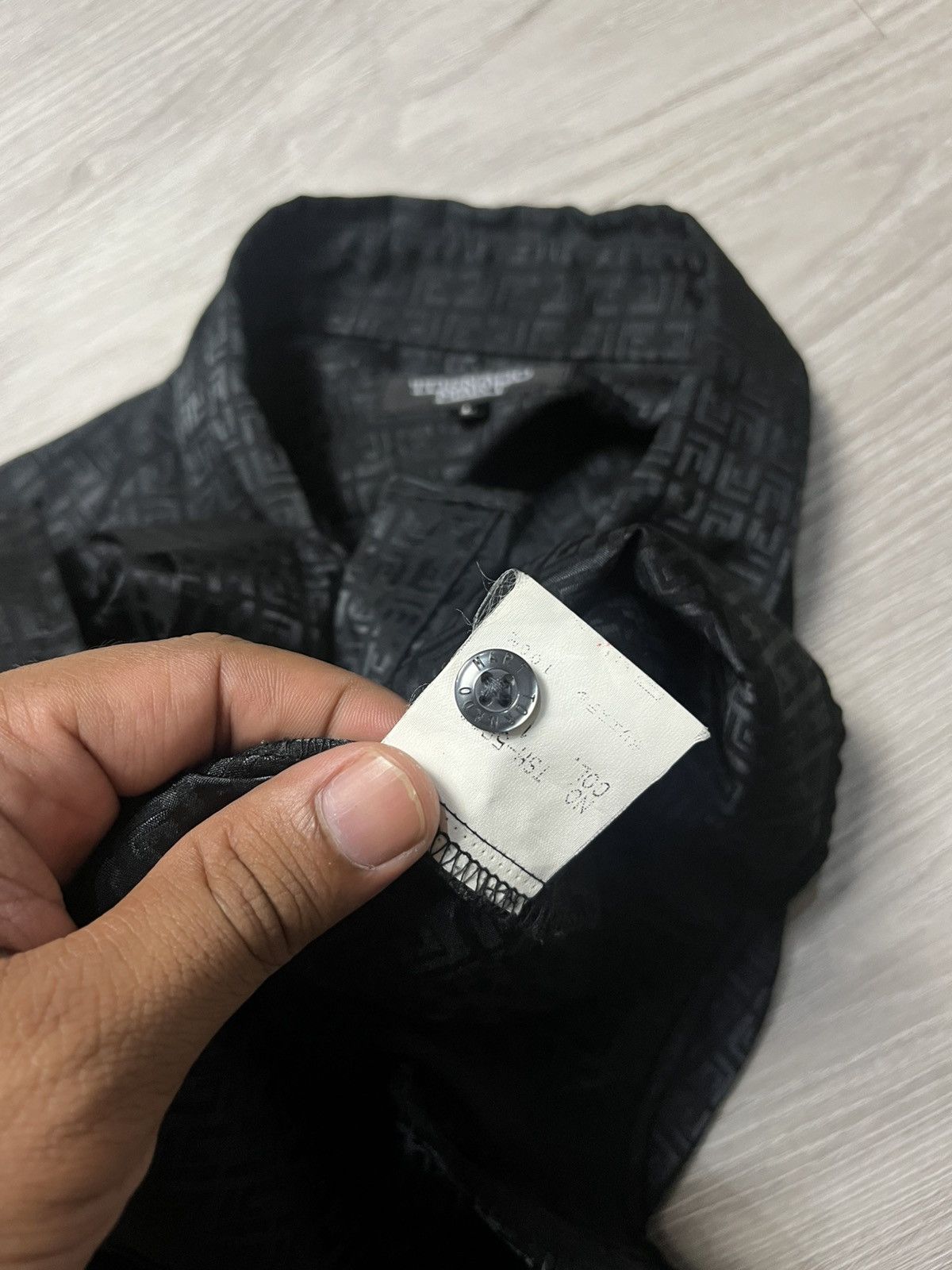 Tornado Mart Tornado Mart Monogram Black Shirt Size US M / EU 48-50 / 2 - 6 Thumbnail