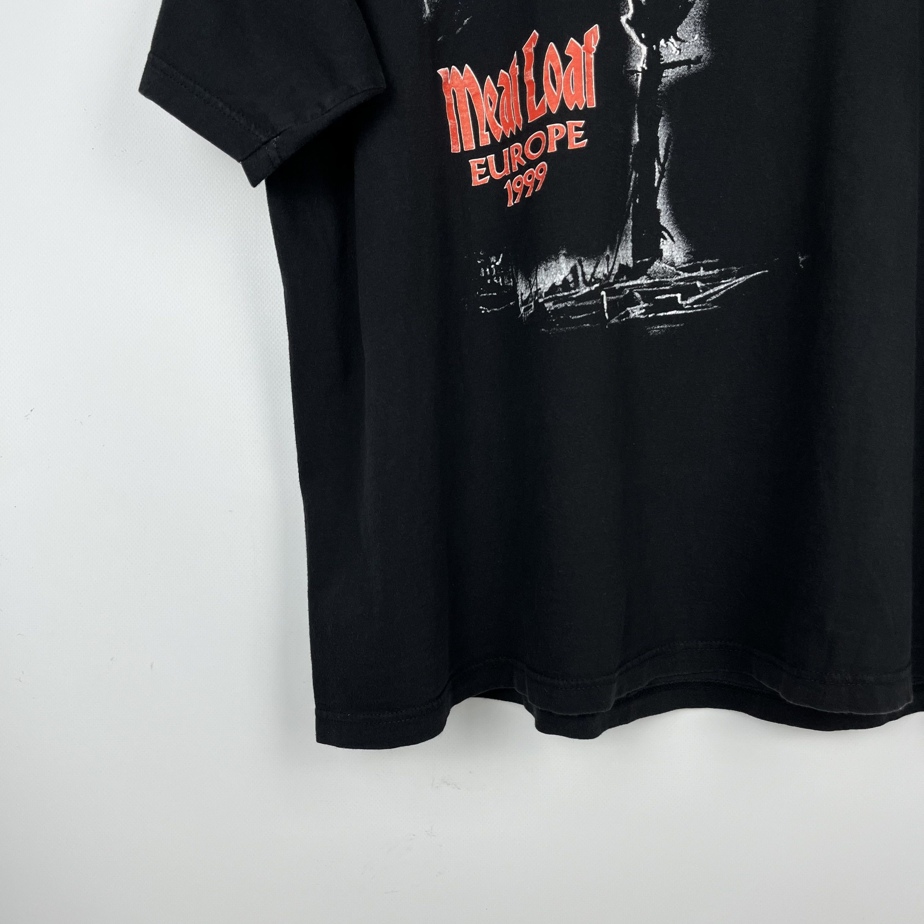 Band Tees Vintage Meat Loaf Rock Band Europe Tour T Shirt 1999 Size US M / EU 48-50 / 2 - 19 Thumbnail