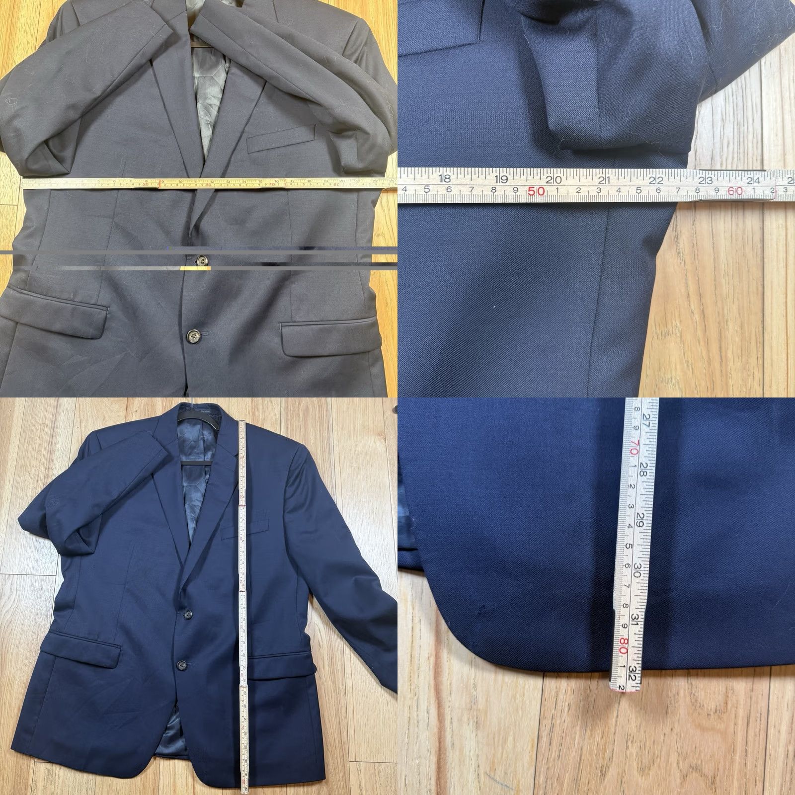 Ralph Lauren Lauren Ralph Lauren Wool Blazer Mens 44R Sport Coat Navy Blue Size 44R - 8 Thumbnail