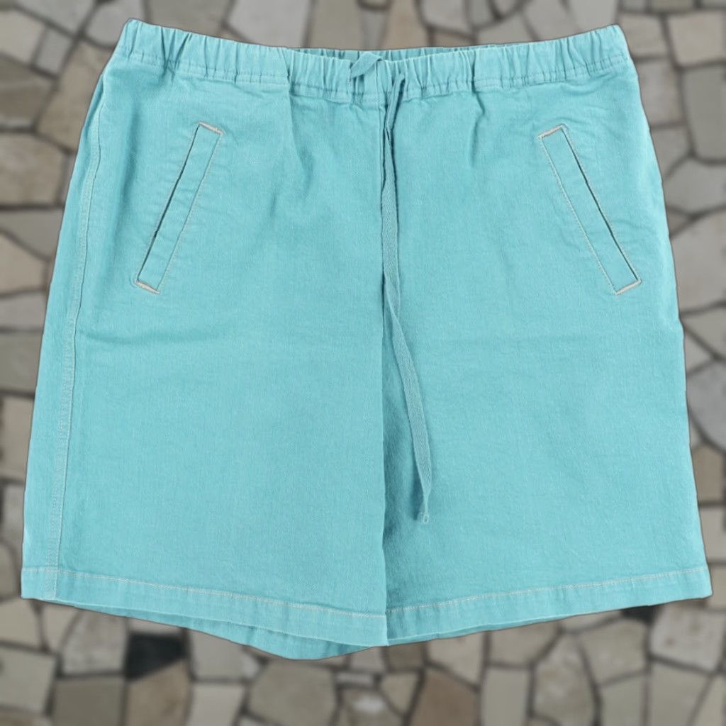 Orvis Orvis Stretch Elastic Waist Cotton Canvas Chino Shorts Green Men's L Size US 33 - 1 Thumbnail