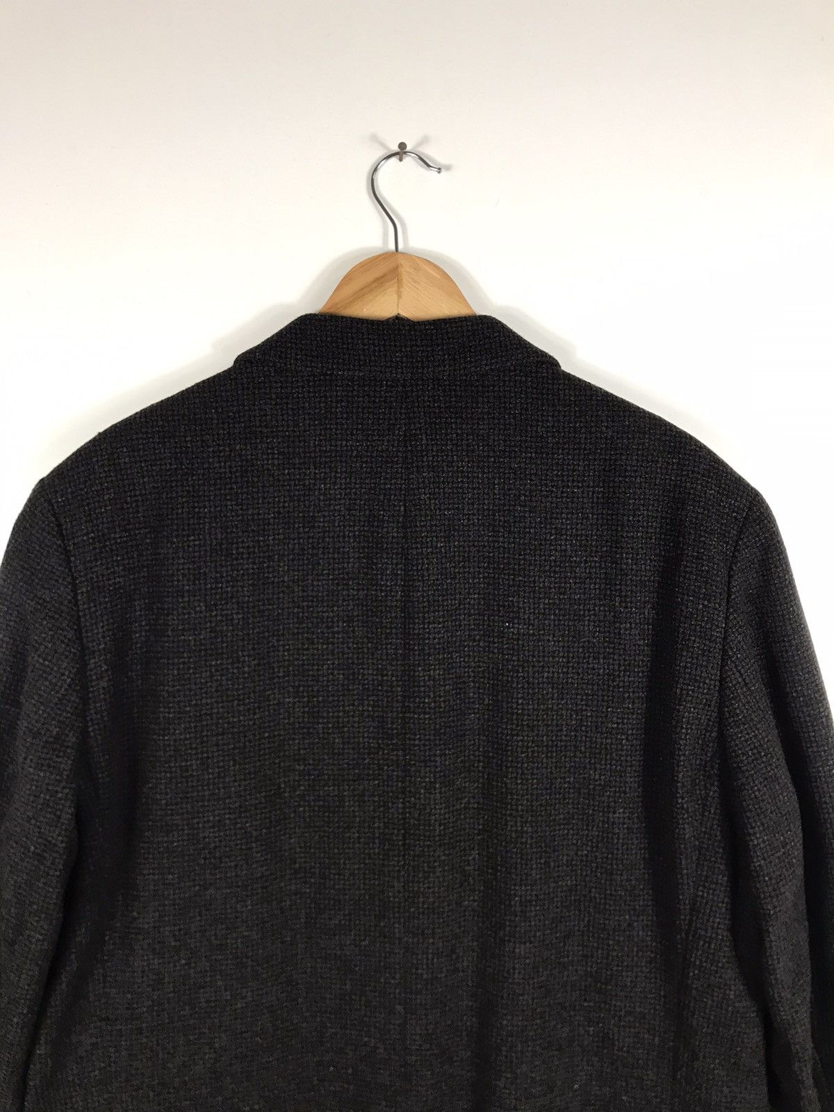 Emporio Armani 🔥Emporio Armani Wool Tweed Single Breast Coat Size 50R - 17 Thumbnail