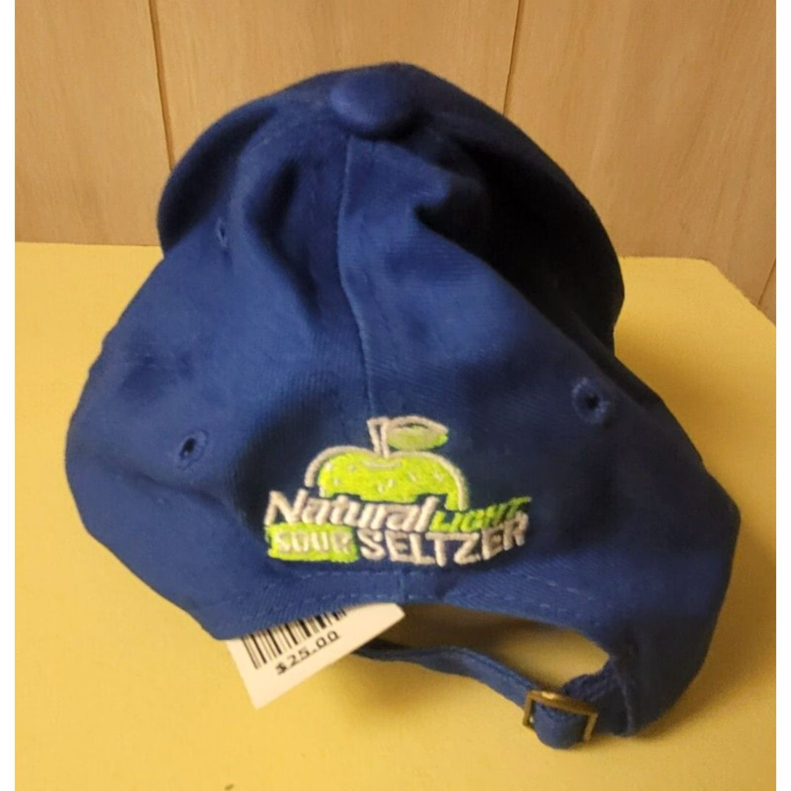 Vintage No Capple Natural Light Sour Seltzer Hat Baseball Cap NWT NEW Apple Unbranded Men Adjustable 100% Cotton Blue Beer Brewing Cap Hat Mens Size ONE SIZE - 2 Thumbnail