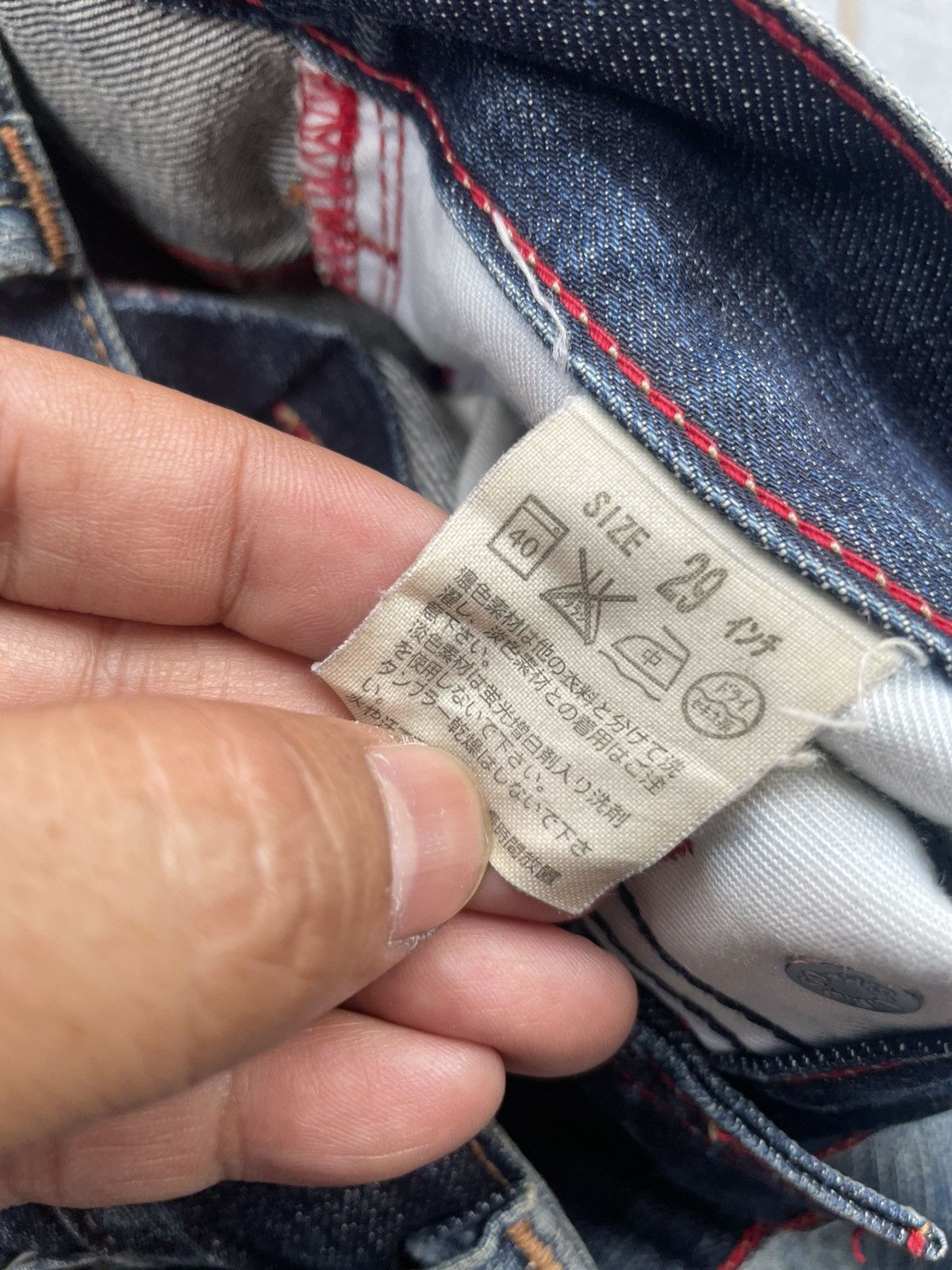 Levi's Levis 504 Faded & Distresed Size US 32 / EU 48 - 20 Thumbnail