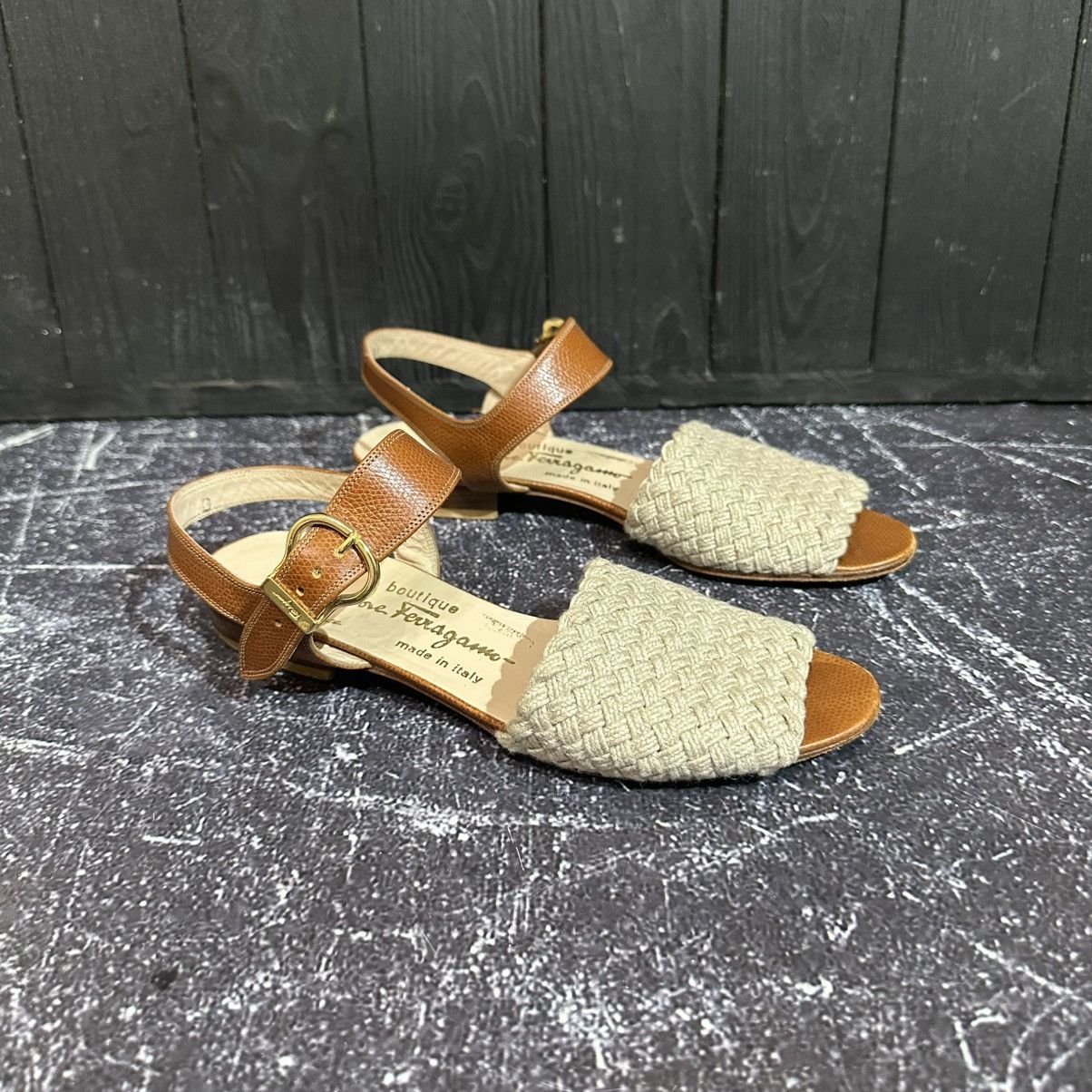 Salvatore Ferragamo Salvatore Ferragamo Women’s Leather Sandals Flats Size 6 Size US 6 / IT 36 - 3 Thumbnail