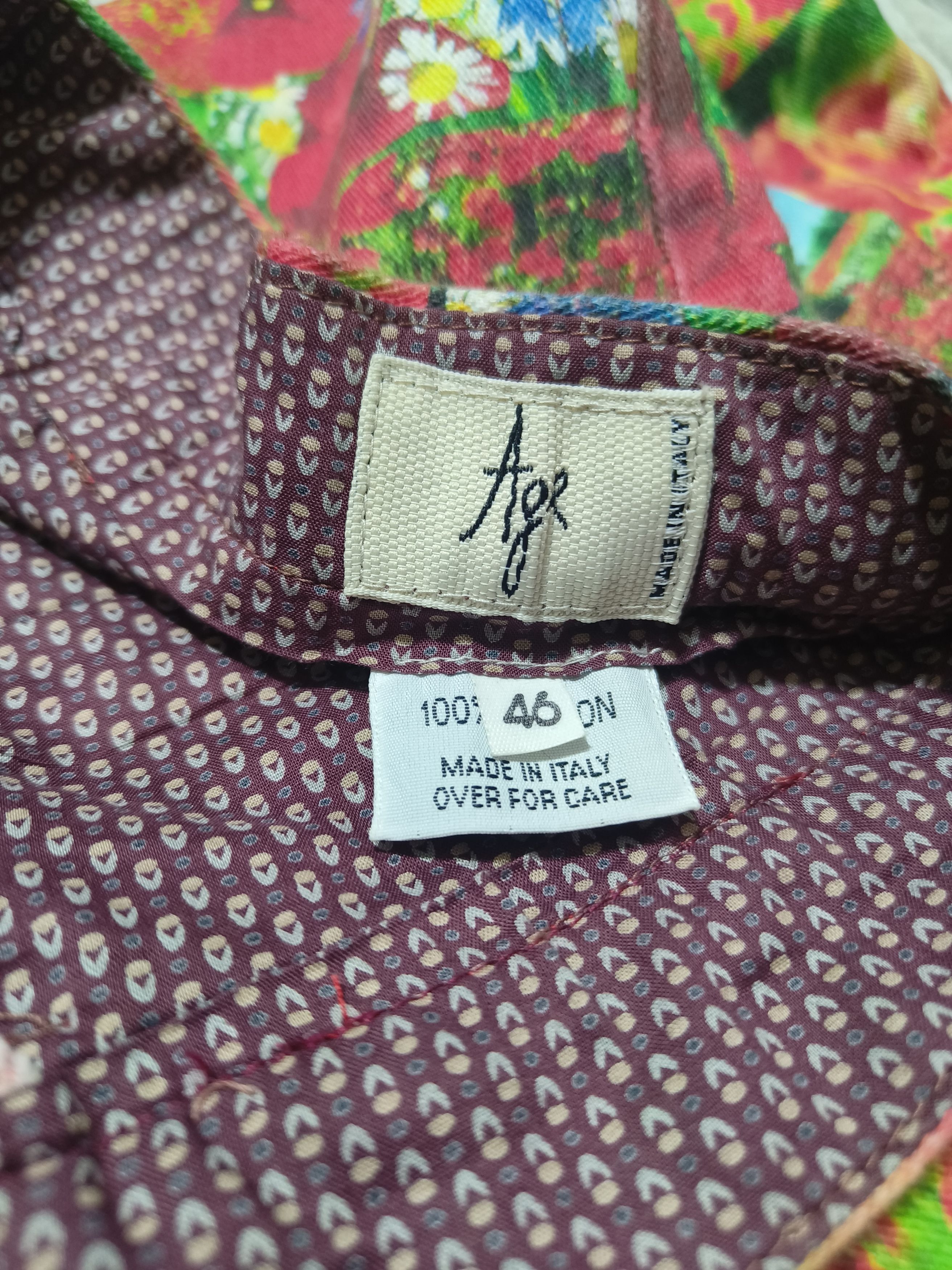 Japanese Brand Vintage Y2K AGE Scenic Border Floral AOP Stretch Jeans Pants Size 28" / US 6 / IT 42 - 8 Thumbnail