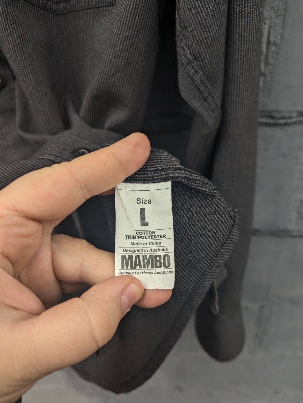 Mambo Mambo Corduroy Military Style Baggy Overshirt Embroidered Size US L / EU 52-54 / 3 - 7 Thumbnail
