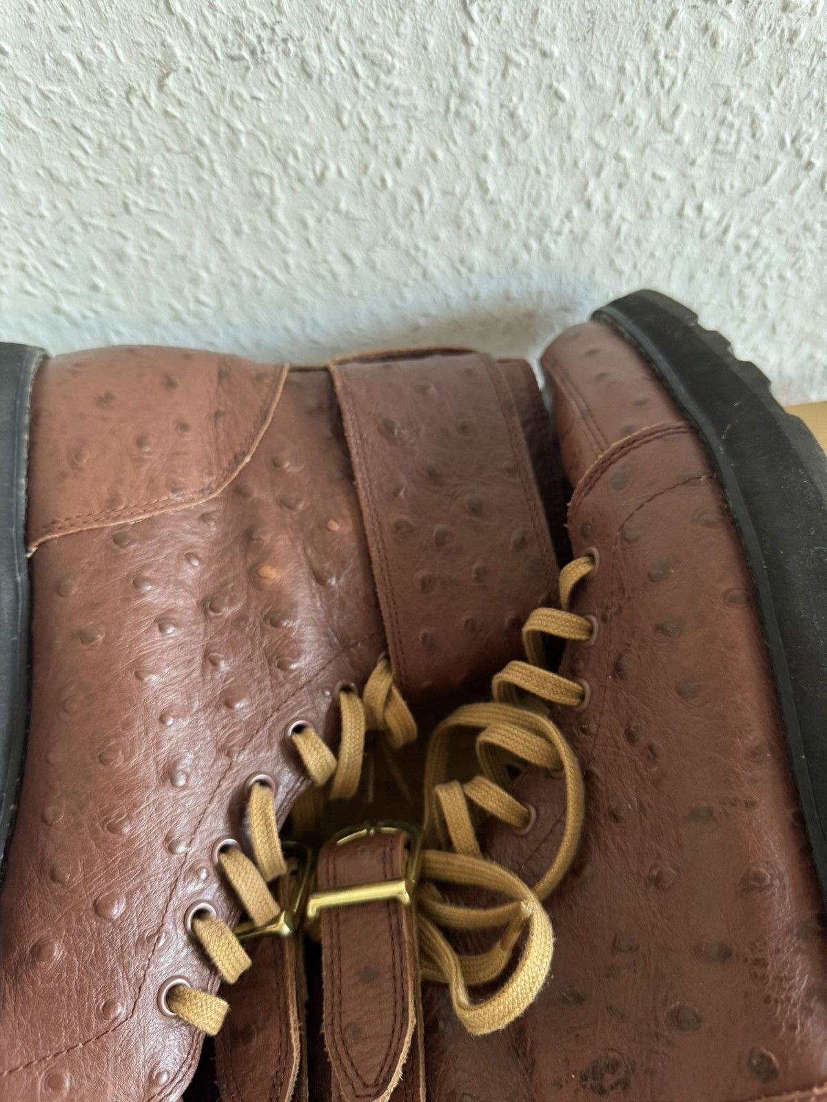 Adidas × Jeremy Scott Ostrich Embossed Slim Boots Size US 8.5 / EU 41-42 - 7 Thumbnail