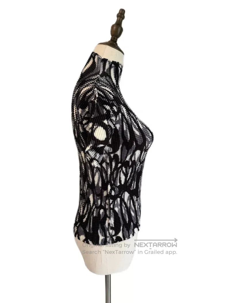 Issey Miyake Issey Miyake Ink Brush Circle Top Size M / US 6-8 / IT 42-44 - 3 Thumbnail