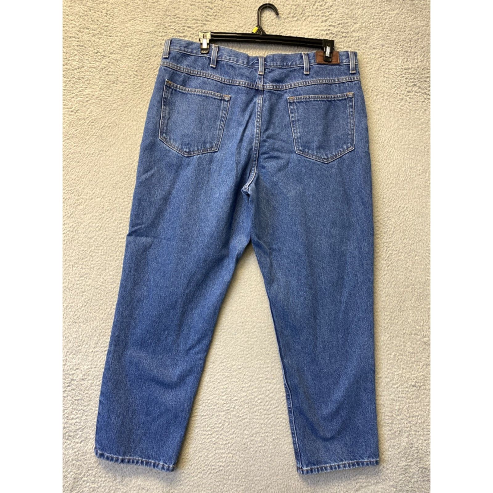 Vintage LL Bean Jeans Adult 40x30 Denim Blue Cotton Regular Mens Size US 40 / EU 56 - 7 Thumbnail