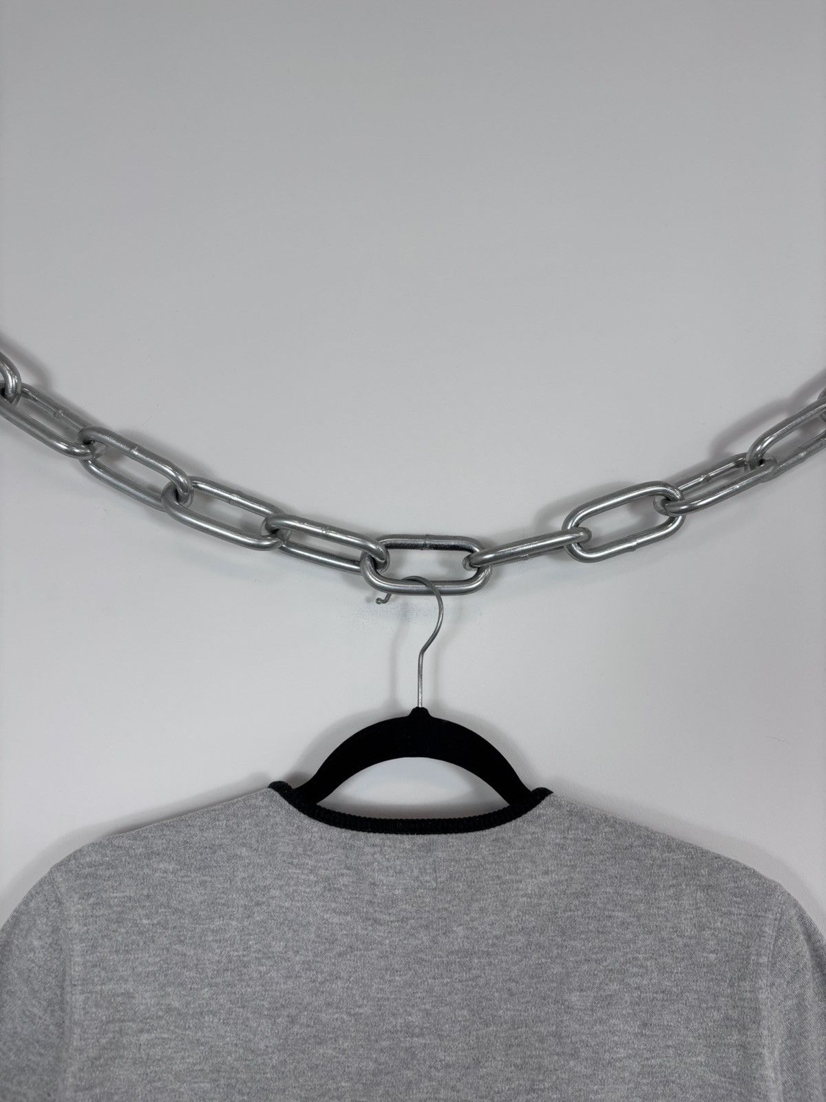 Iceberg Vintage Iceberg Jeans Women’s Big Logo Grey T-Shirt Tee Size L / US 10 / IT 46 - 18 Thumbnail