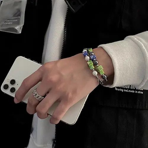 Designer Retro punk bracelet Size ONE SIZE - 3 Thumbnail